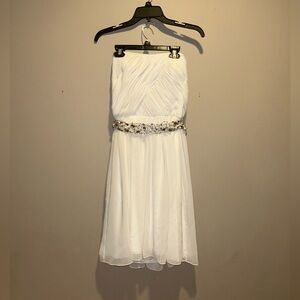 Kanalik strapless dress |mini length